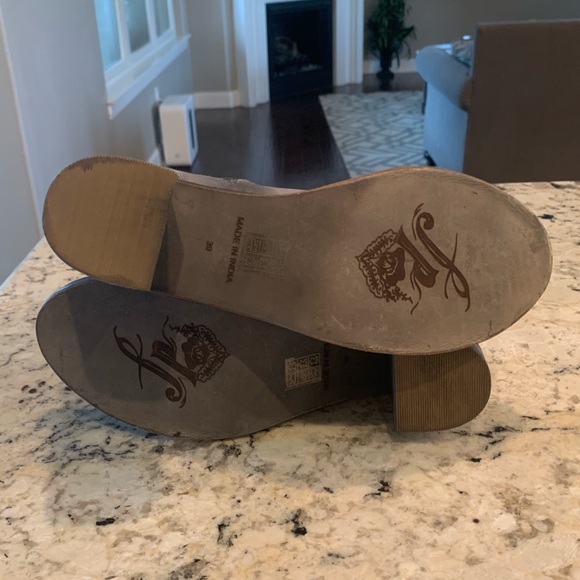 NEW $178 Free People City of Lights Heel Boots 9 - Picture 11 of 14